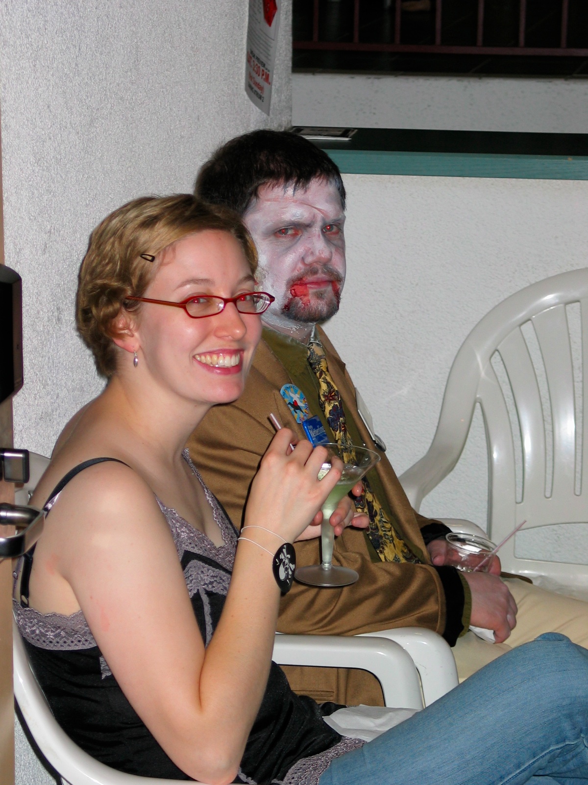 Lauren And Zombie Mike