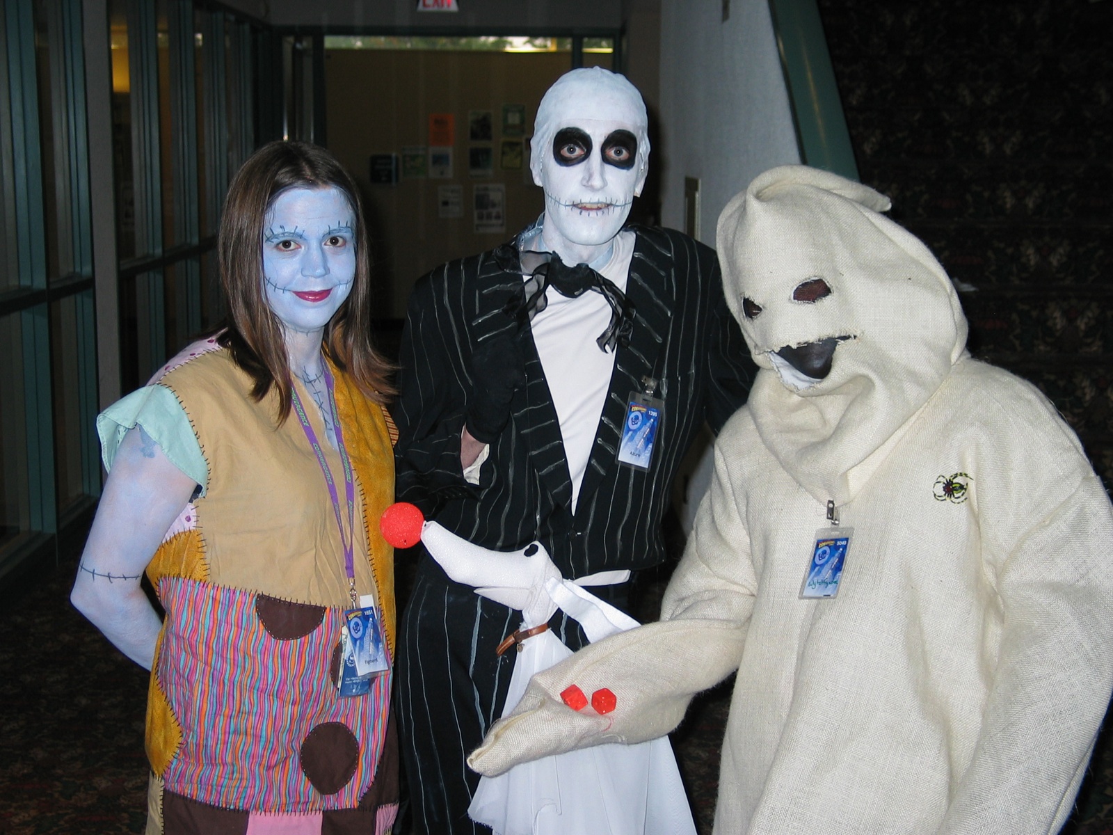 Sally, Jack, Oogie Boogie And Zero