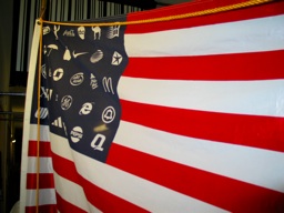 thumbnail of "Corporate Flag Outside Dystopia"