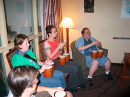 thumbnail of "Vice City- Four Player Donkey Konga"