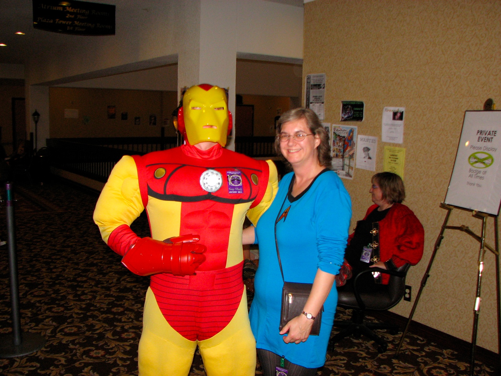 Iron Man & Star Trek Woman