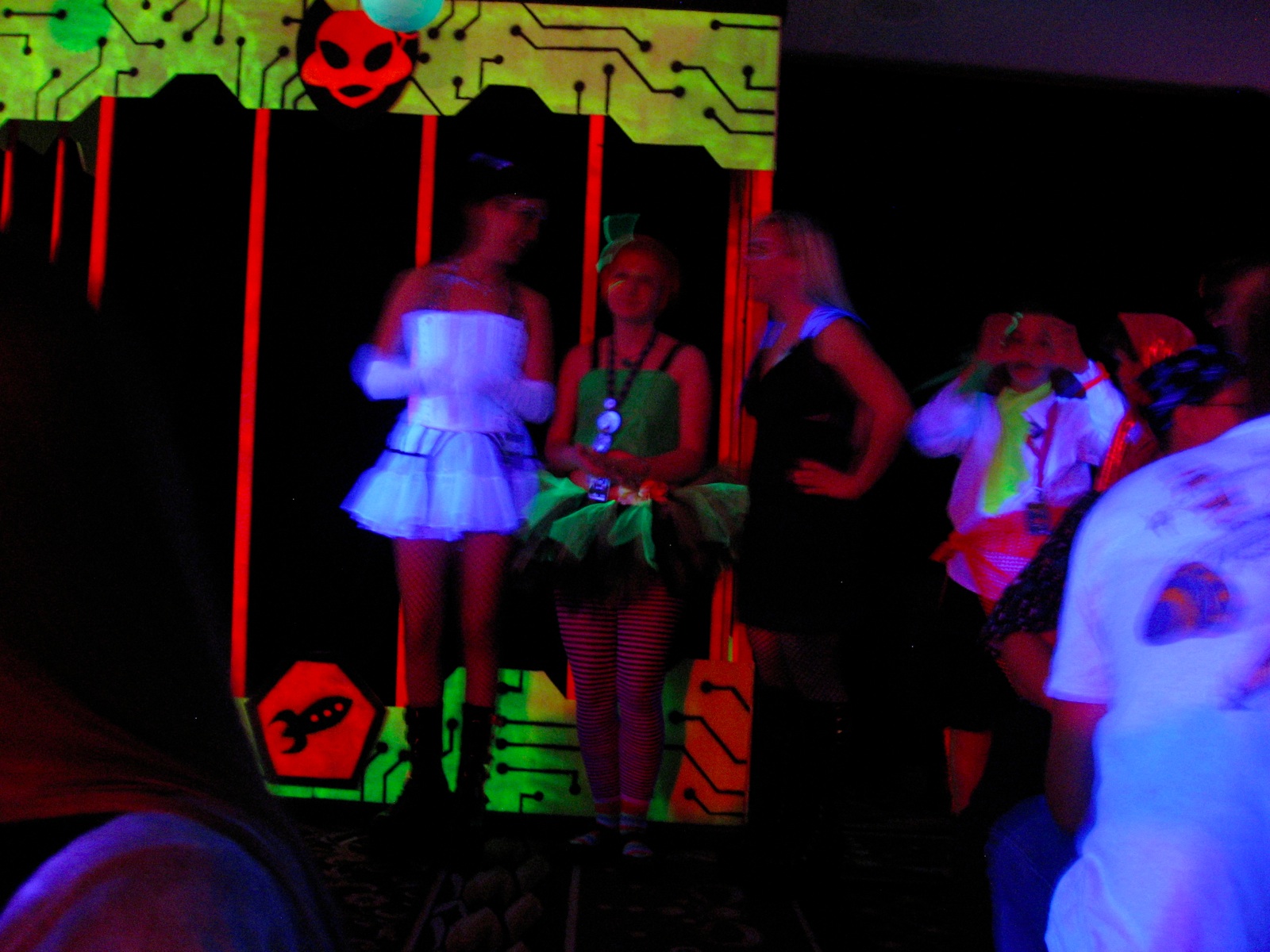 Blacklight Fashion Show - 1