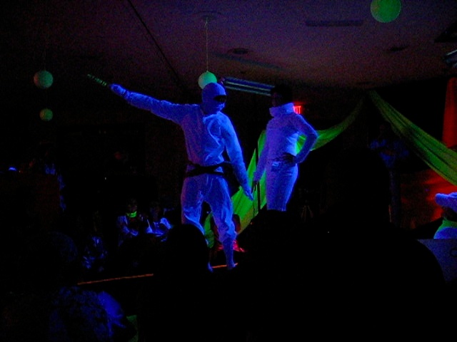 Blacklight Fashion Show - 3