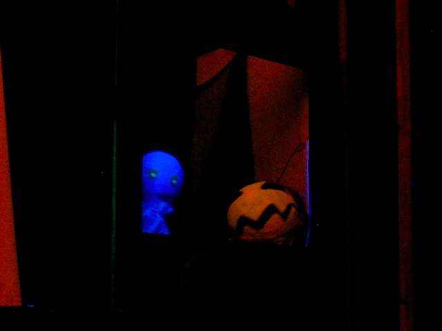 Spooky Cannibal Black Light Puppets