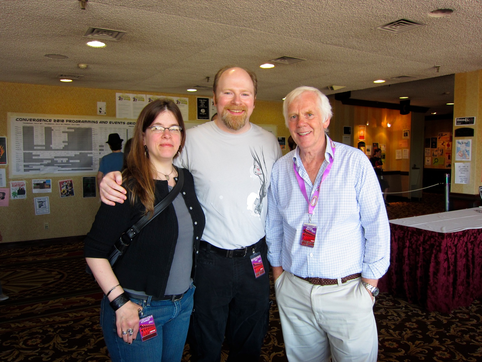 Abby, Aaron & Jeremy Bulloch