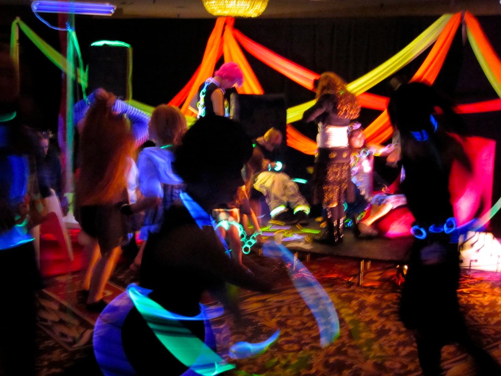 Black Light Dance Party - 1