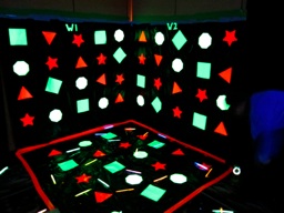 Thumbnail of Image- Black Light 3D Twister Game Board