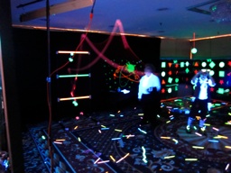 thumbnail of "Black Light Ladder Golf - 2"