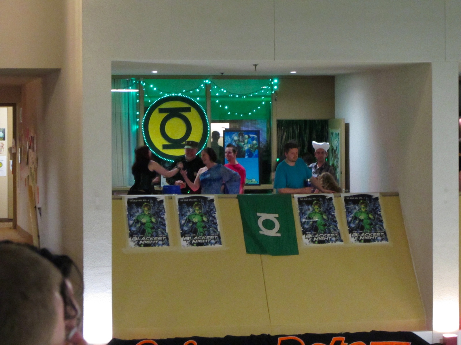 Green Lantern Party Room