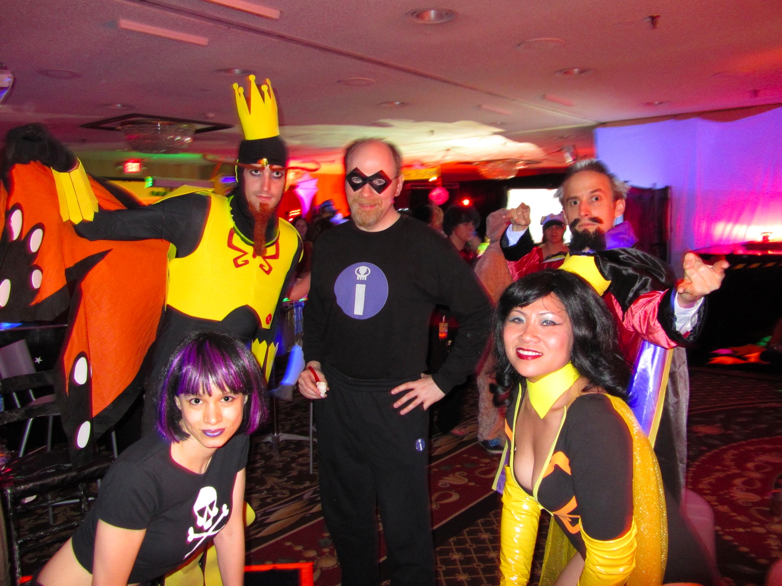 Venture Brothers Crew In Space Lounge