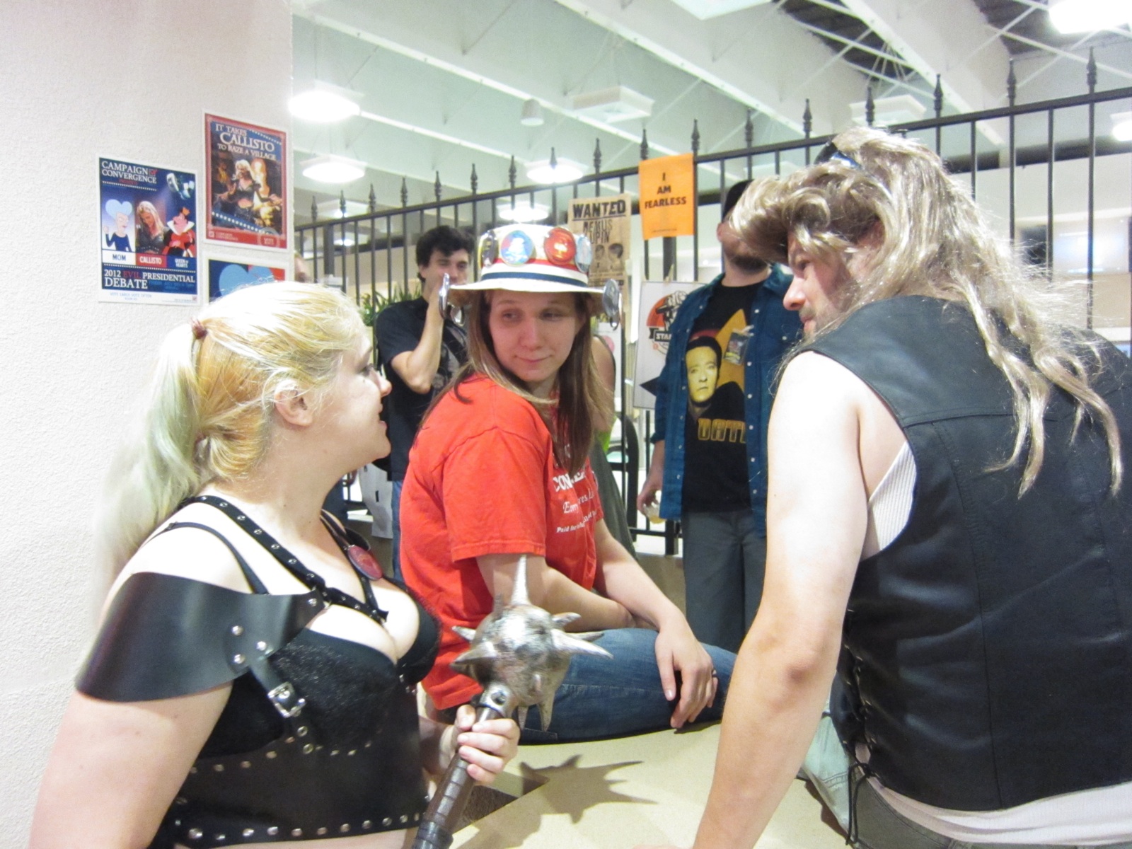 Callisto Campaigning & Mullet Man