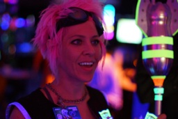 thumbnail of "Glowing Gwen in Space Lounge - 1"