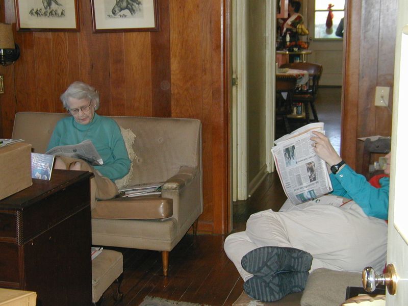 Grandmama and Joan- Reading