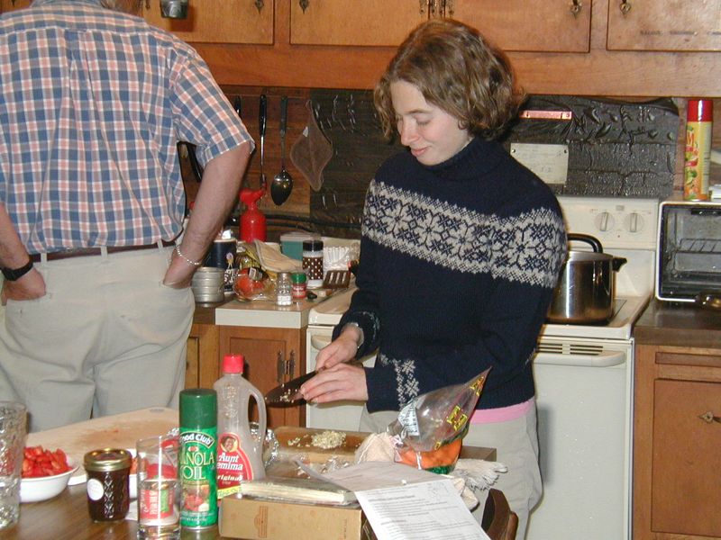 Liz Cooking