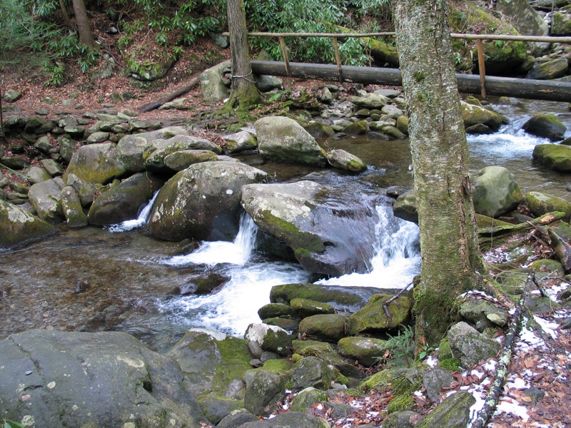 Creek And Bridge