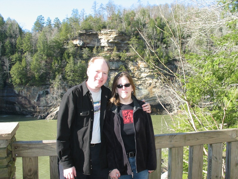 Aaron And Abby At The Falls