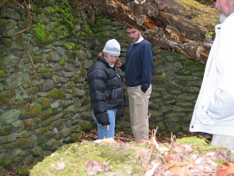 Liz And Ike By The Wall- 1