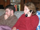 thumbnail of "Ike With Liz On The Phone"