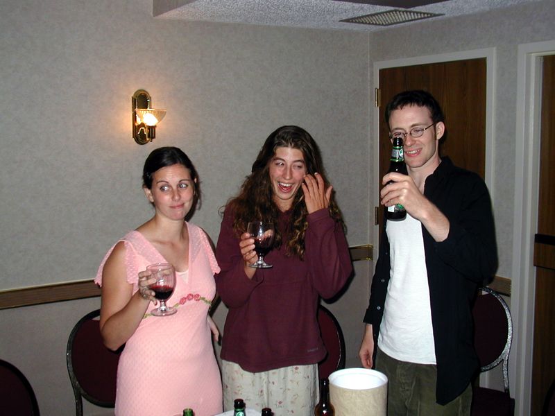 Jaime, Melanie and Dan- Toast - 2