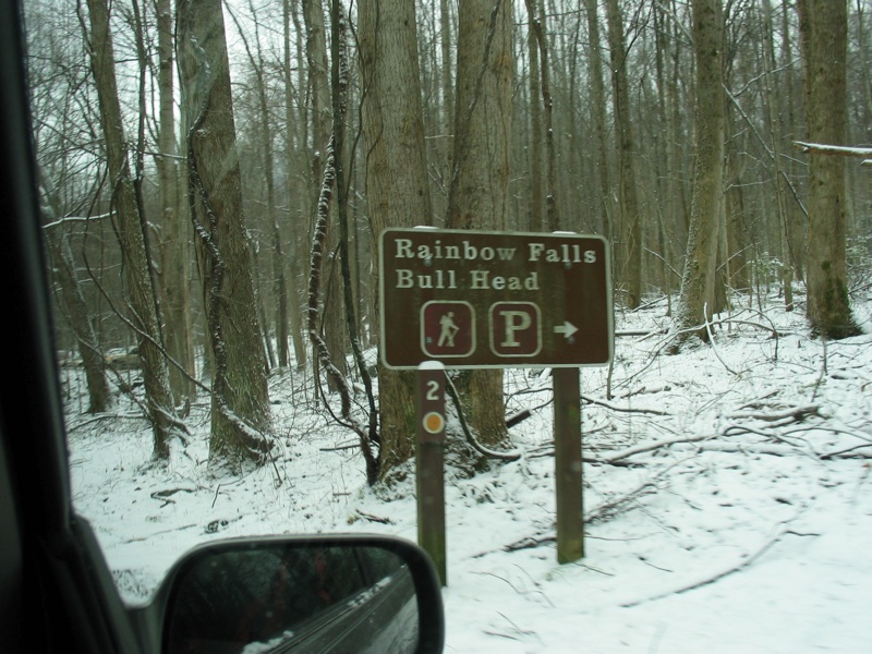 Snowy Sign