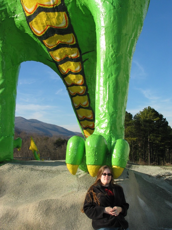 Abby Under The Dragon's Foot