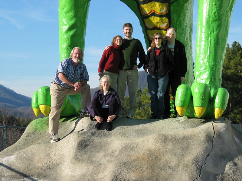 Family At The Dragon's Feet