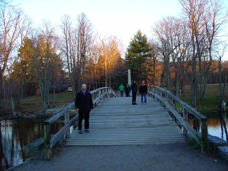 Aaron At The Old North Bridge