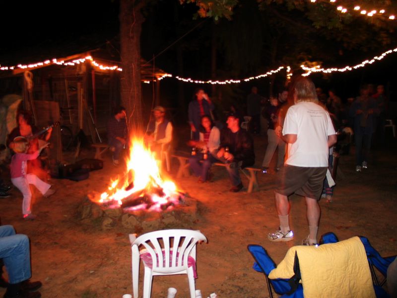Henry Dances By The Fire