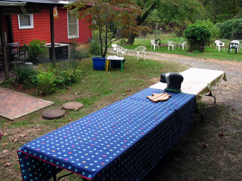 The Empty Buffet Table