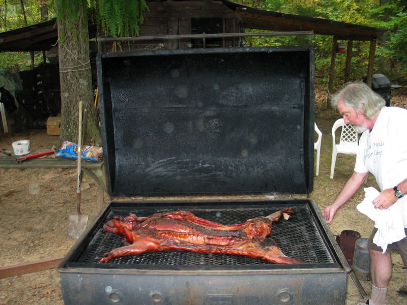 Henry Tends The Pig