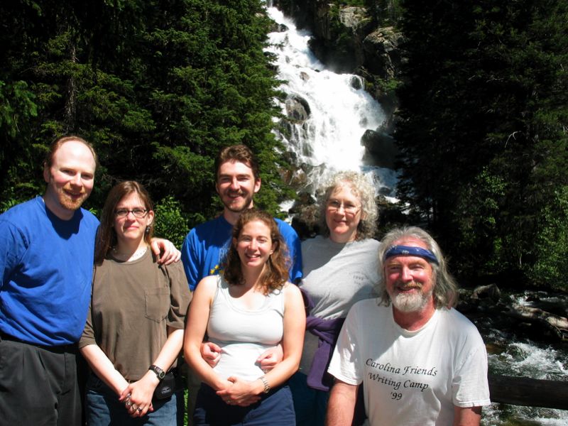 Group at Hidden Falls - 4