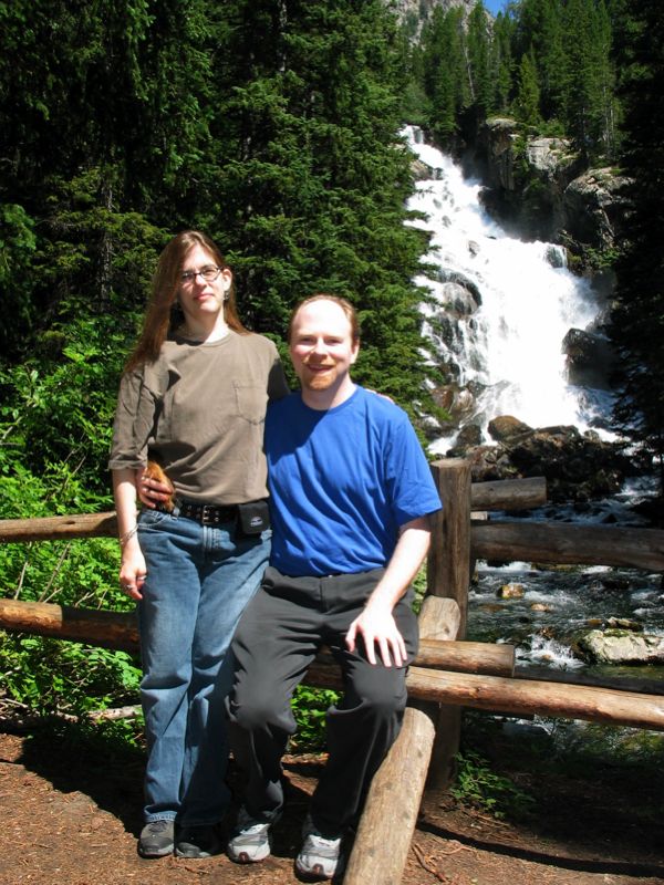 Abby and Aaron at Hidden Falls - 1