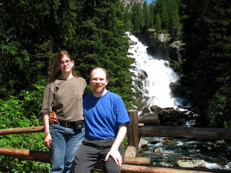 Abby and Aaron at Hidden Falls - 3