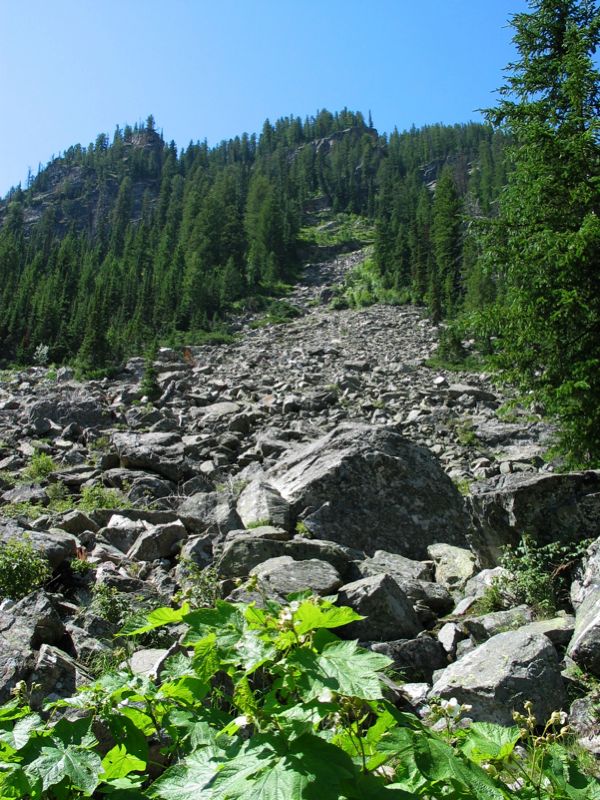 Rocks Past Hidden Falls - 4