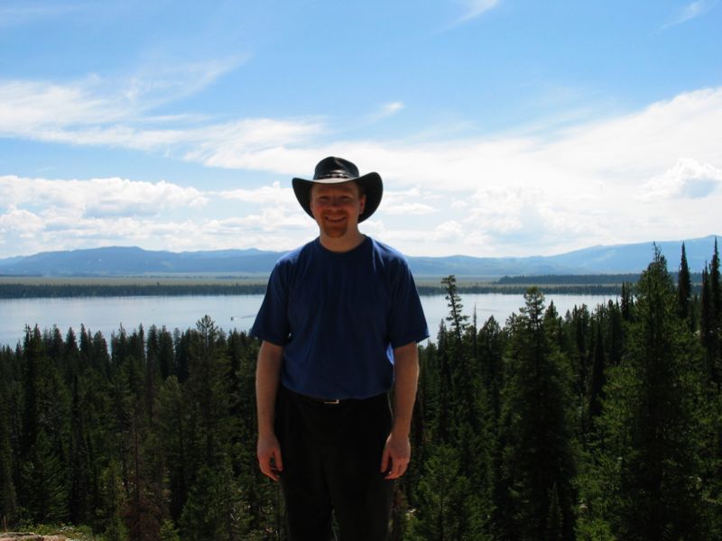 Aaron at Inspiration Point - With Hat