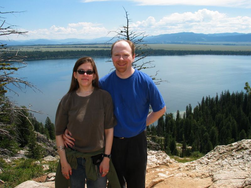 Abby and Aaron at Inspiration Point - 1