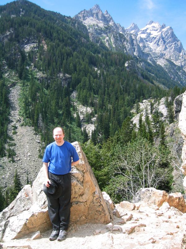 Aaron and the Grand Tetons - 2