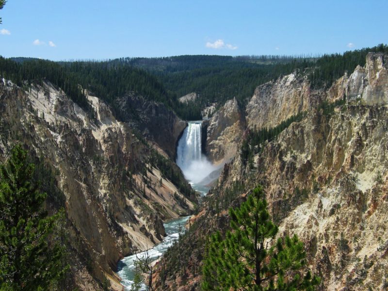 Lower Falls of Yellowstone - 21