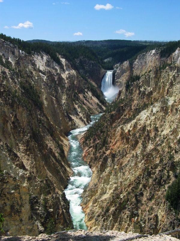 Lower Falls of Yellowstone - 22