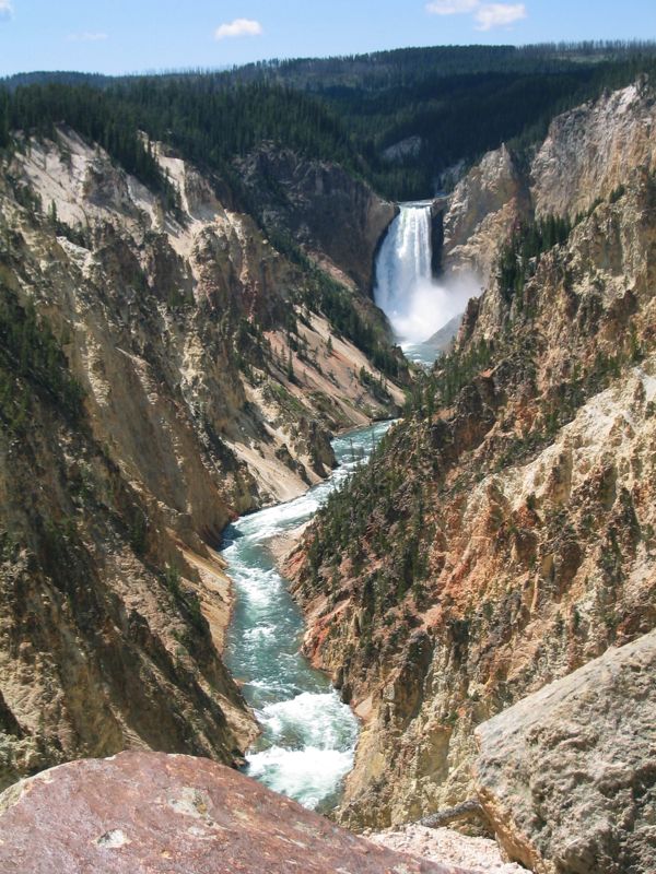 Lower Falls of Yellowstone - 23