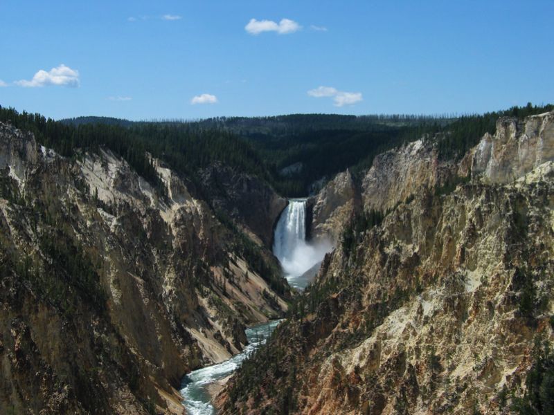 Lower Falls of Yellowstone - 26