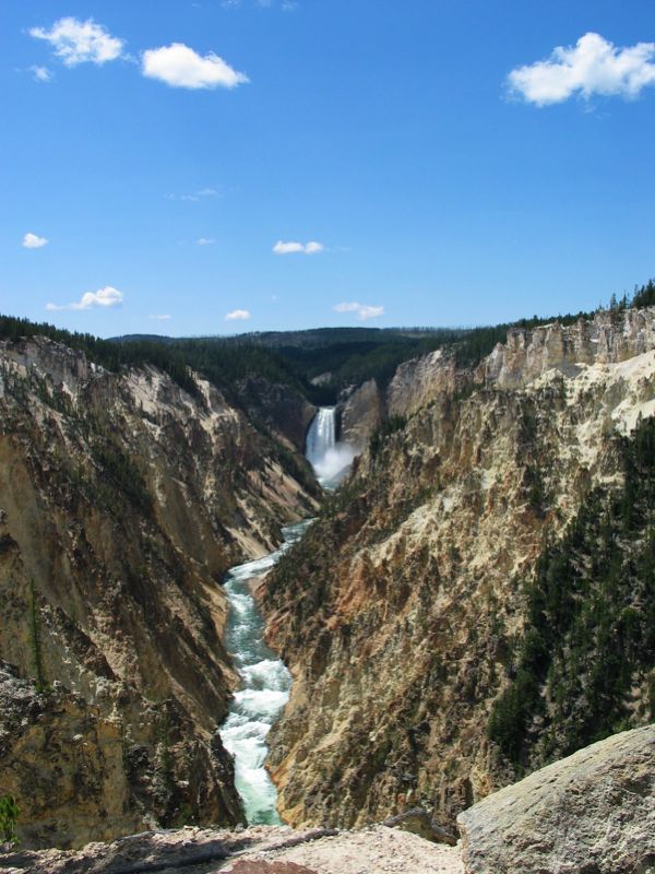 Lower Falls of Yellowstone - 30
