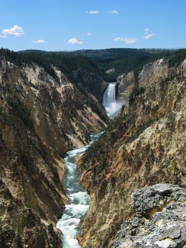 Lower Falls of Yellowstone - 34