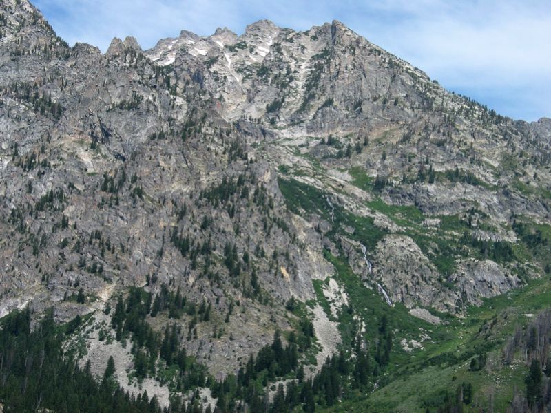 Grand Tetons Over Jenny Lake - 4