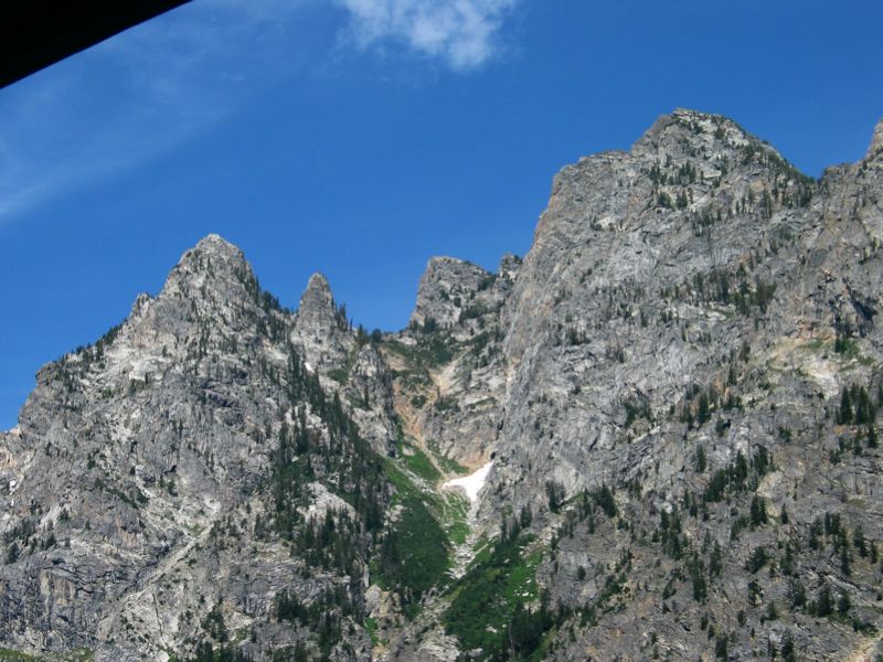 Grand Tetons Over Jenny Lake - 6