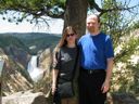 thumbnail of "Aaron and Abby at Lower Falls"