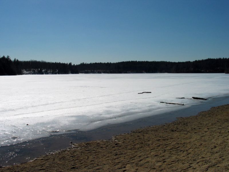 Walden Pond- Frozen