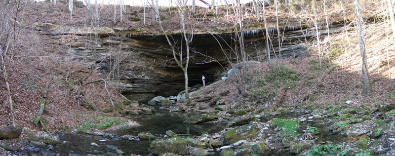 Aunt Sammie's Cave- Panorama