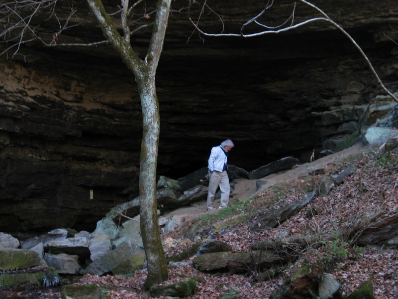 Henry Inspects The Cave