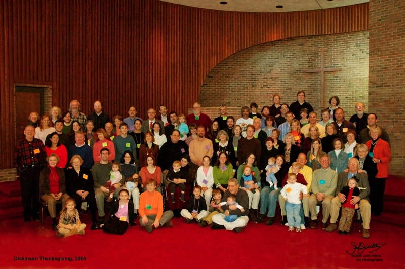 Dickinson Thanksgiving 2005 Group Shot